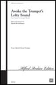 Awake the Trumpet's Lofty Sound SATB choral sheet music cover